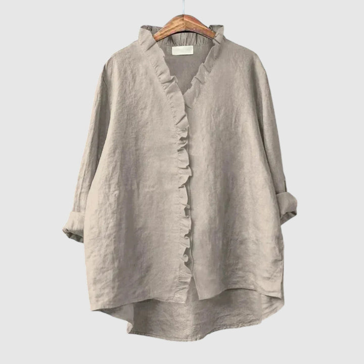 Blusa de lino Eline