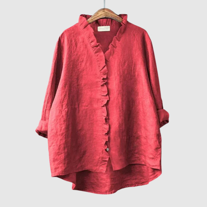Blusa de lino Eline