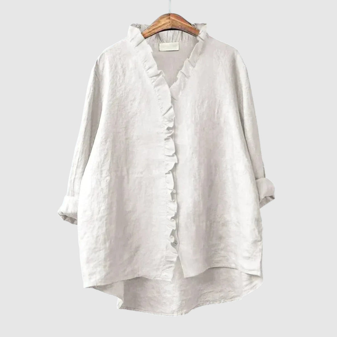 Blusa de lino Eline