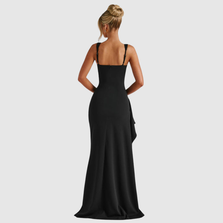 Vestido largo Julieta - Negro
