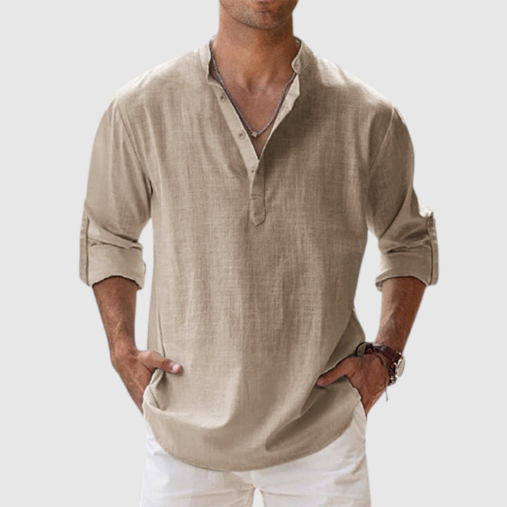 Lenoir™ | Camisa de lino transpirable