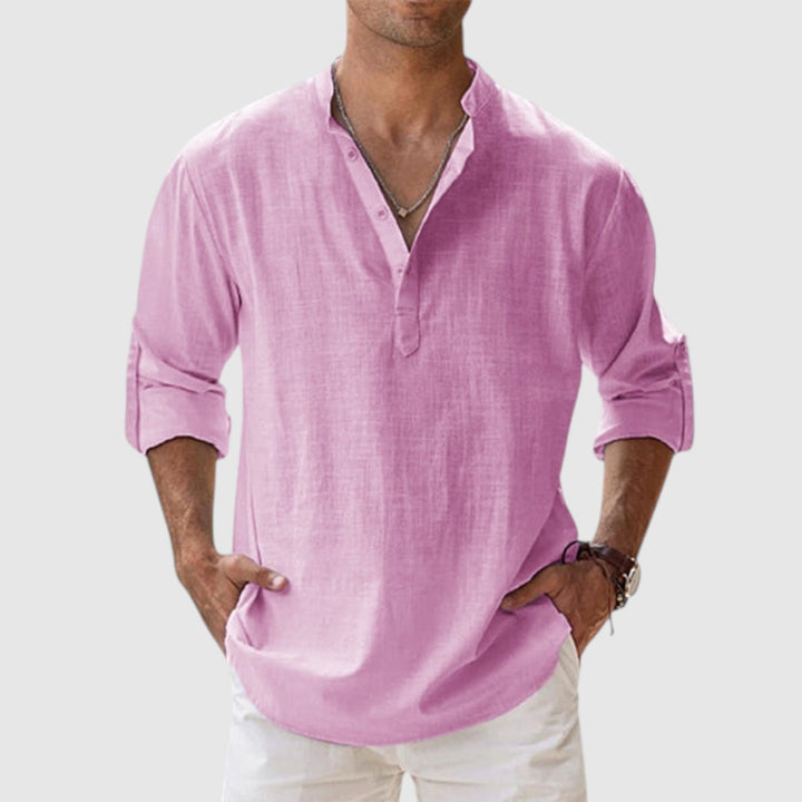 Lenoir™ | Camisa de lino transpirable