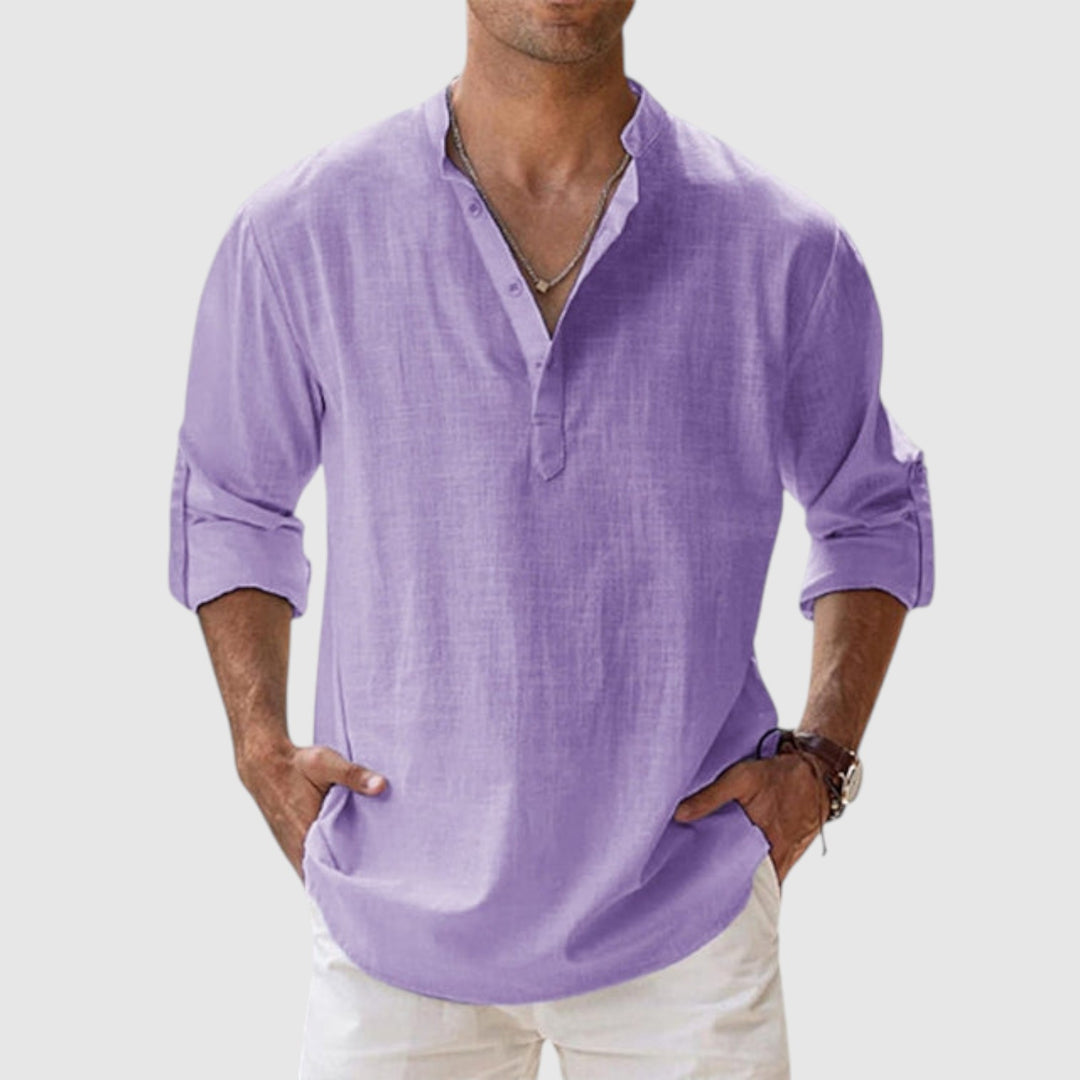 Lenoir™ | Camisa de lino transpirable