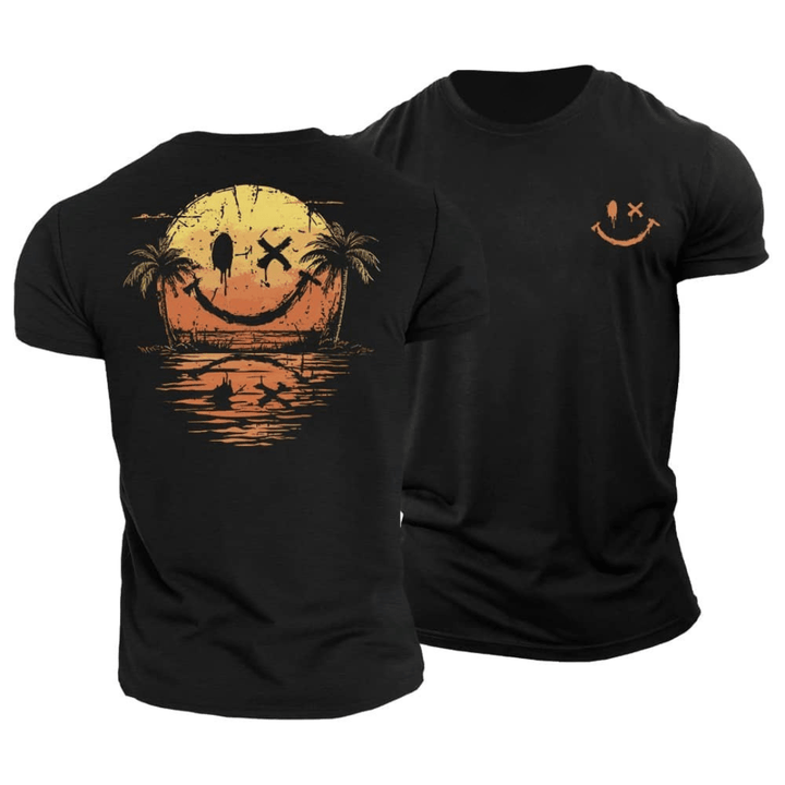 Camiseta Summer Smiley Sea