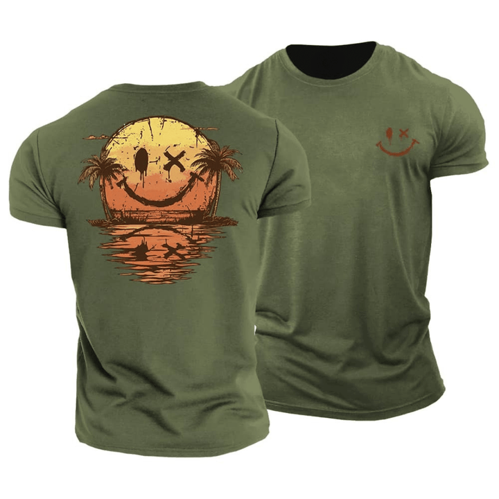 Camiseta Summer Smiley Sea