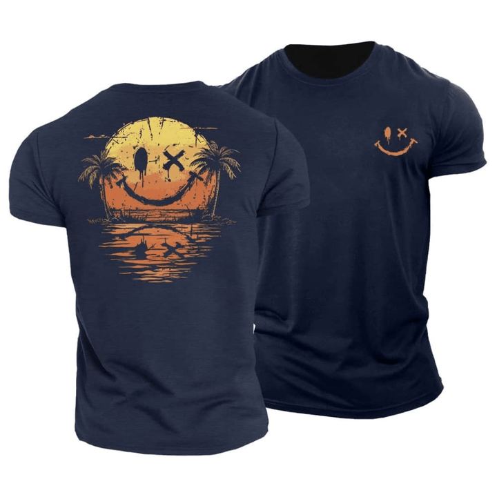 Camiseta Summer Smiley Sea