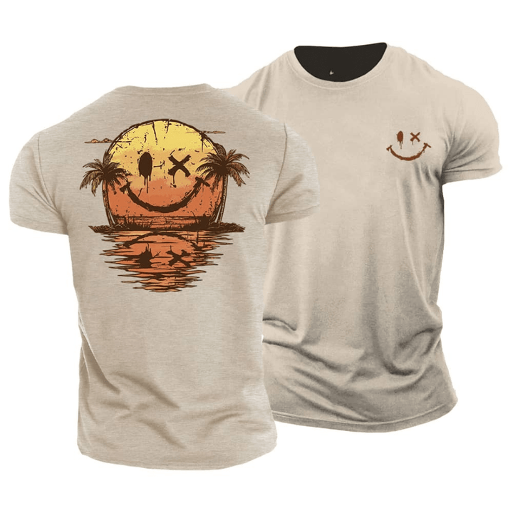 Camiseta Summer Smiley Sea
