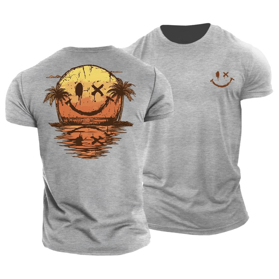 Camiseta Summer Smiley Sea