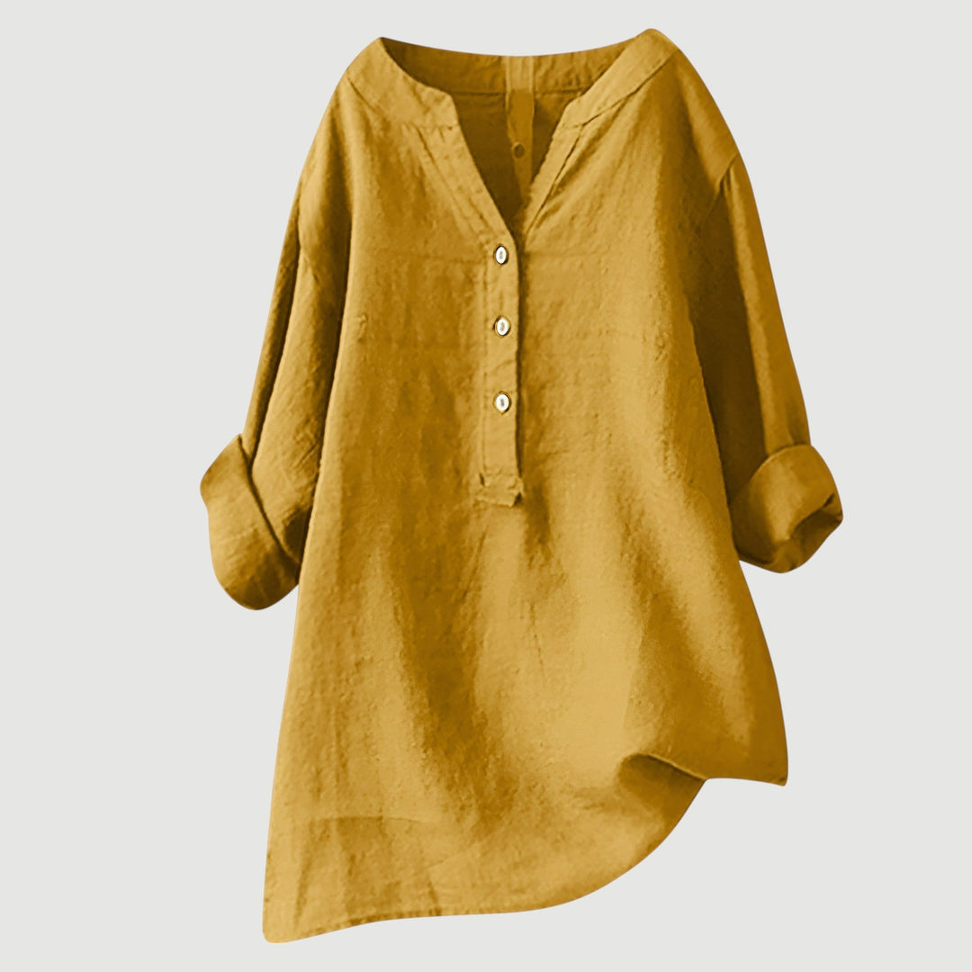 Freja™: camisa ligera y cómoda con botones